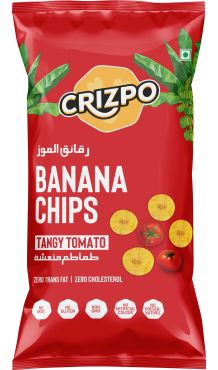 Crizpo Tangy Tomato Banana Chips, 60 G